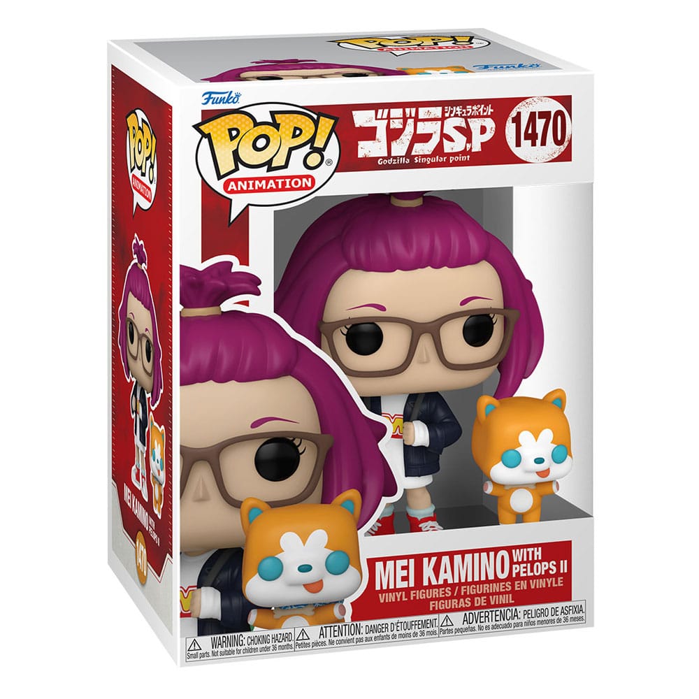 Mei Kamino with Pelops II Godzilla Singular Point Funko POP! and Buddy Animation Vinyl Figure