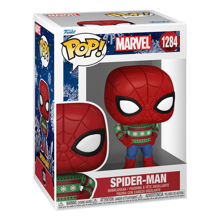 Spider Man Marvel Holiday Funko POP! Vinyl Figure