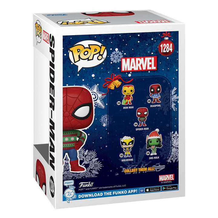Spider Man Marvel Holiday Funko POP! Vinyl Figure