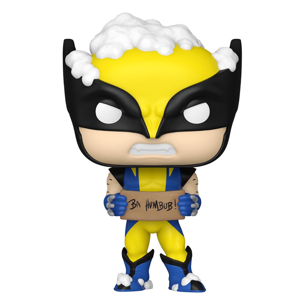Wolverine with Sign Marvel Holiday Funko POP! Vinyl Figure