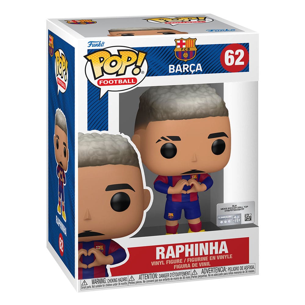 Raphinha Barcelona EFL Funko POP! Football Vinyl Figure