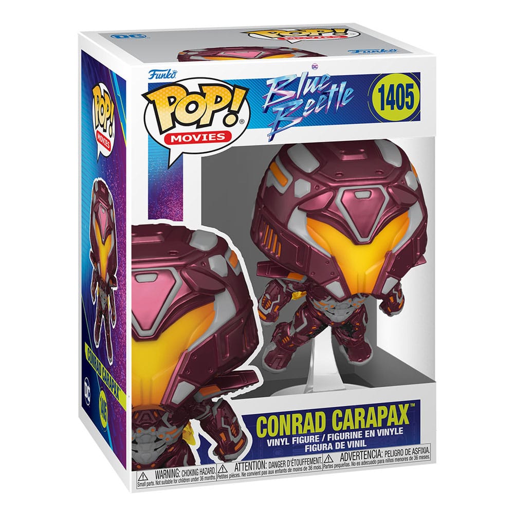 Conrad Carapax Blue Beetle Funko POP! Movies Vinyl Figure