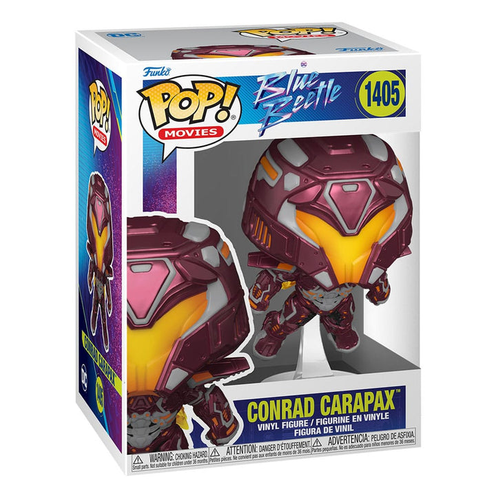 Conrad Carapax Blue Beetle Funko POP! Movies Vinyl Figure