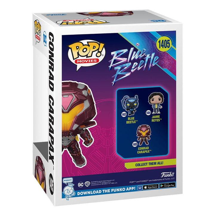 Conrad Carapax Blue Beetle Funko POP! Movies Vinyl Figure