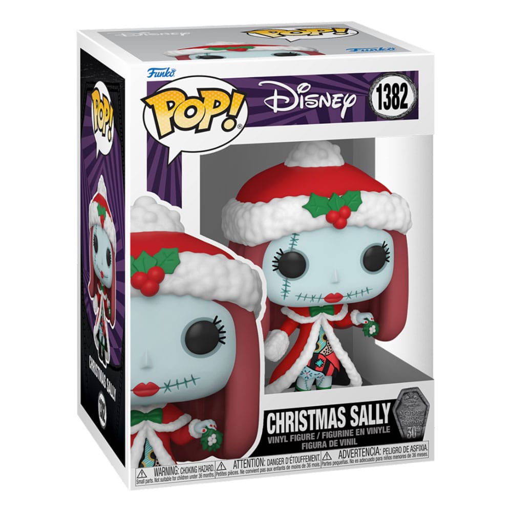 Christmas Sally Nightmare before Christmas 30th Funko POP! Vinyl Figure