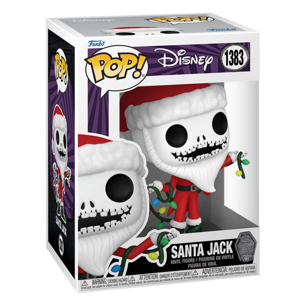 Santa Jack Disney Nightmare Before Christmas 30th Funko POP! Vinyl Figure