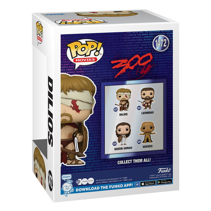 Dilios 300 Funko POP! Movies Vinyl Figure