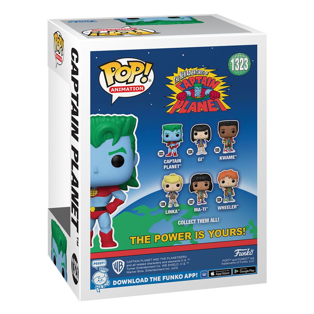 Captain Planet and the Planeteers Funko POP! Animation Vinyl Figure