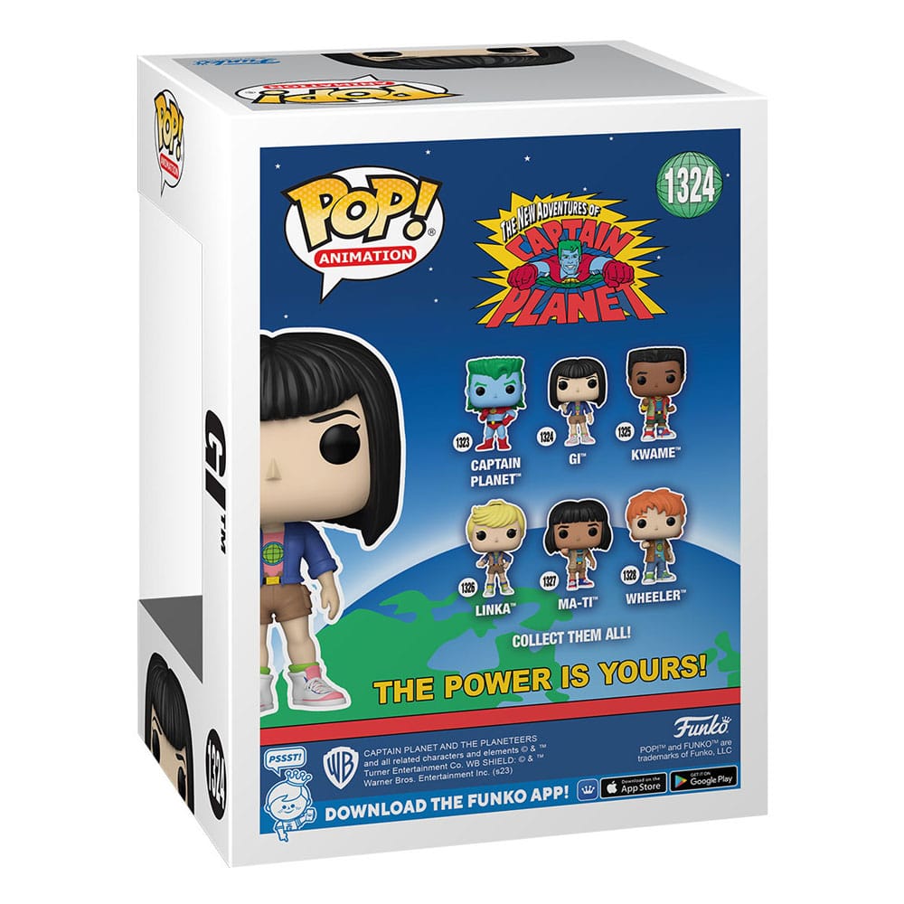 Gi Captain Planet and the Planeteers Funko POP! Animation Vinyl Figure