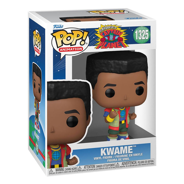Kwame Captain Planet and the Planeteers Funko POP! Animation Vinyl Figure
