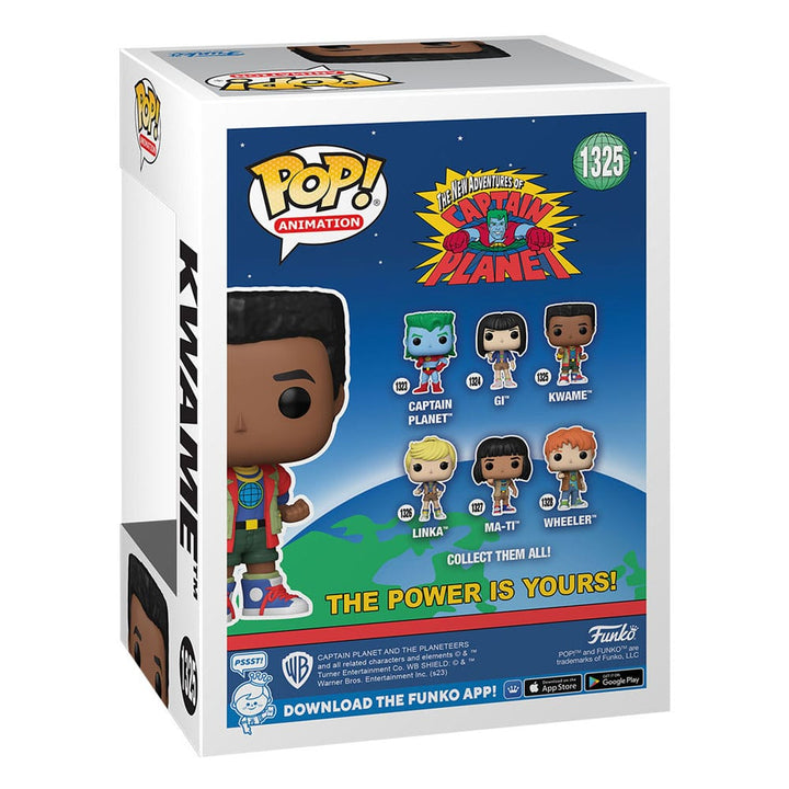 Kwame Captain Planet and the Planeteers Funko POP! Animation Vinyl Figure