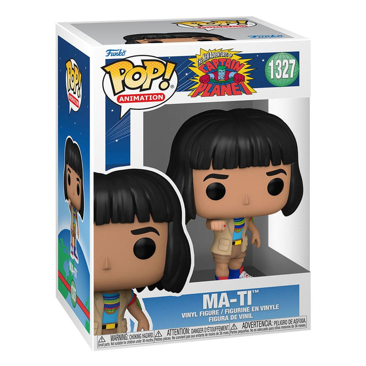 Ma-Ti Captain Planet and the Planeteers Funko POP! Animation Vinyl Figure