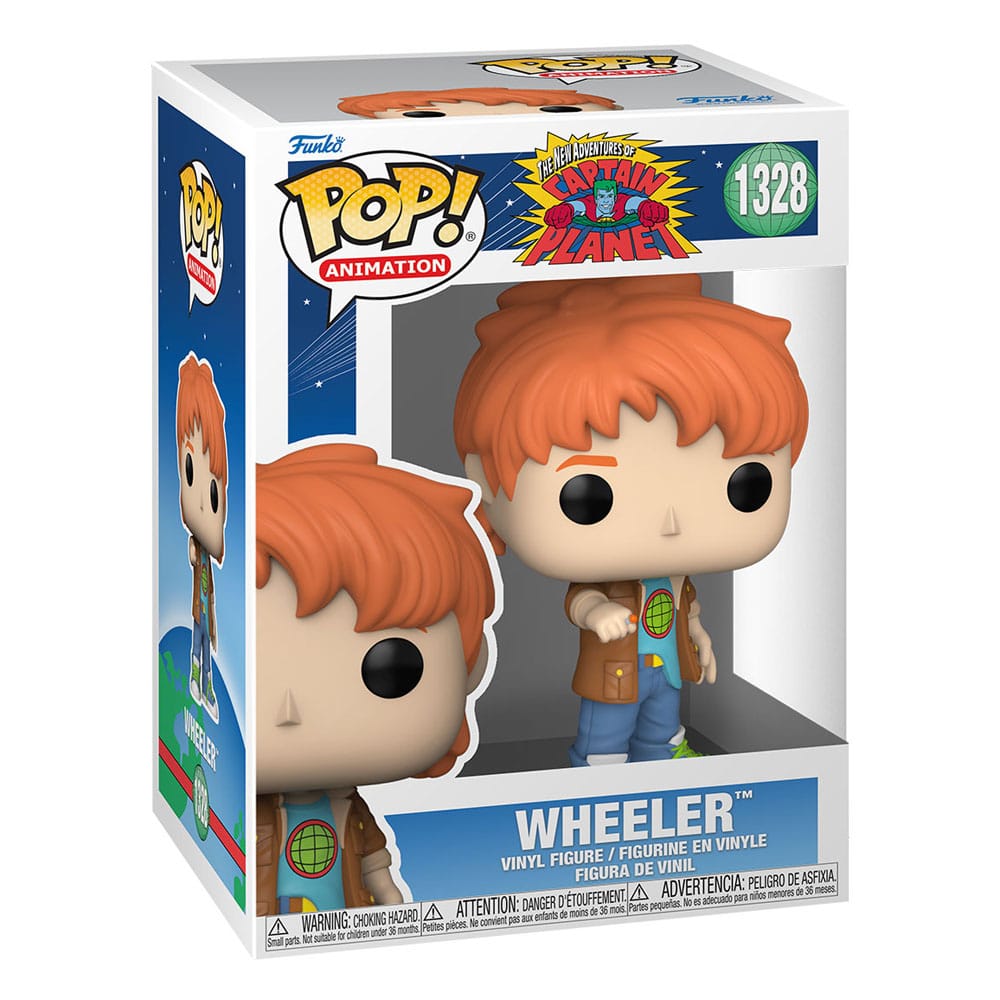 Wheeler Captain Planet and the Planeteers Funko POP! Animation Vinyl Figure