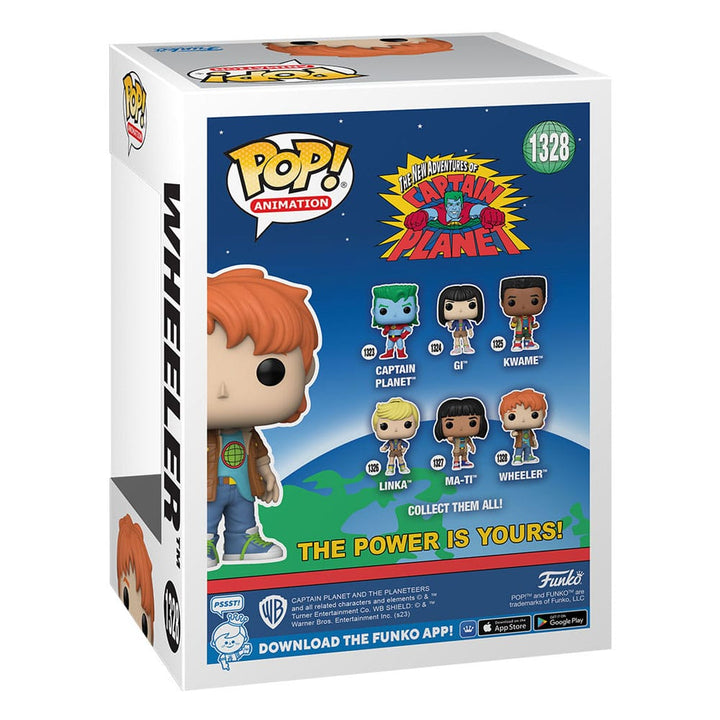 Wheeler Captain Planet and the Planeteers Funko POP! Animation Vinyl Figure