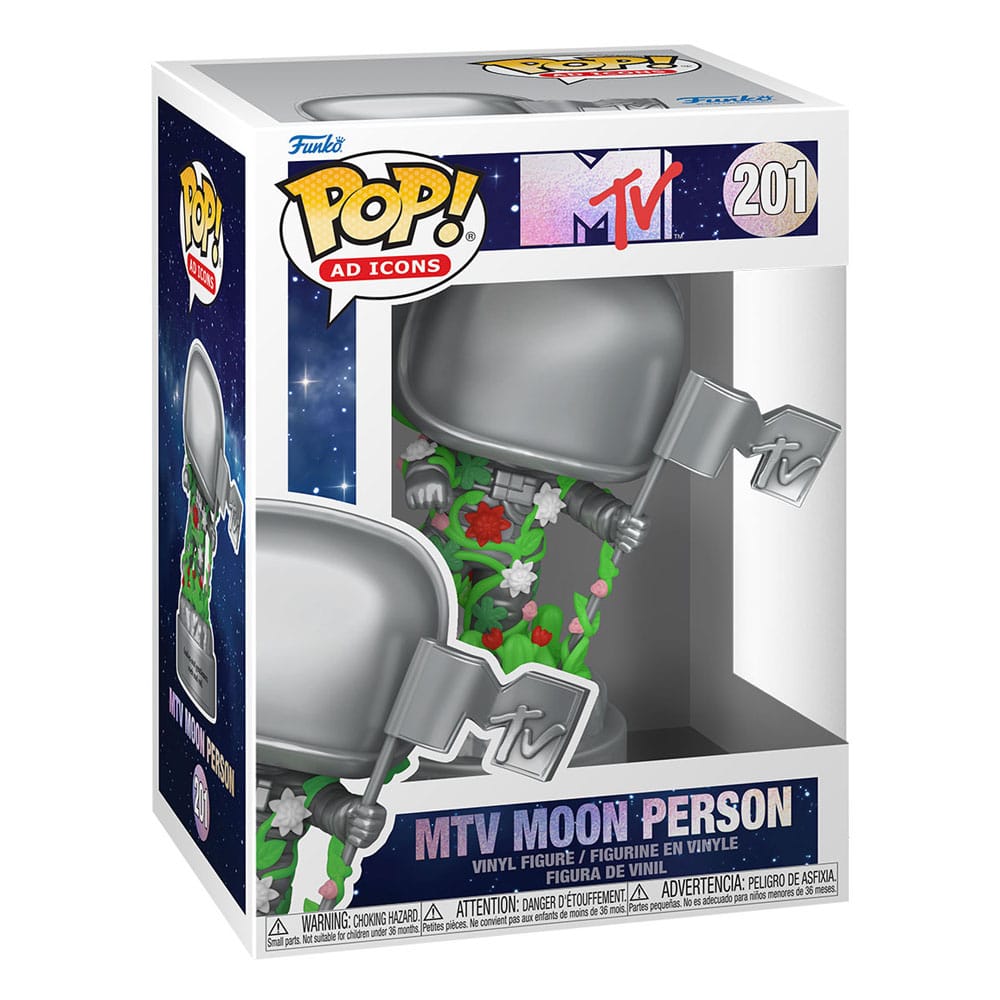 Moon Person MTV Funko POP! Ad Icons Vinyl Figure