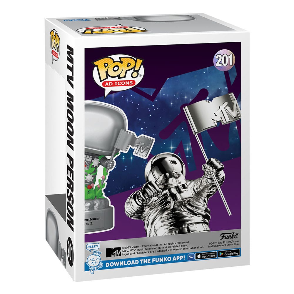 Moon Person MTV Funko POP! Ad Icons Vinyl Figure