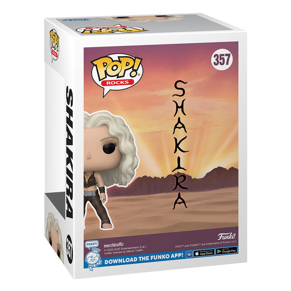 Funko Shakira Wherever Whenever POP Rocks Vinyl Figure 9 cm