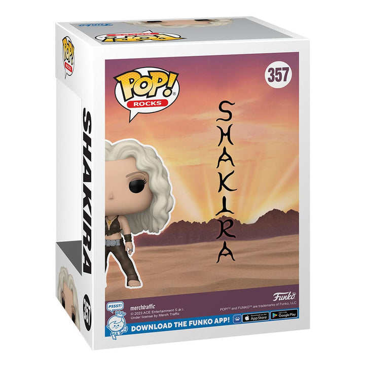 Funko Shakira Wherever Whenever POP Rocks Vinyl Figure 9 cm