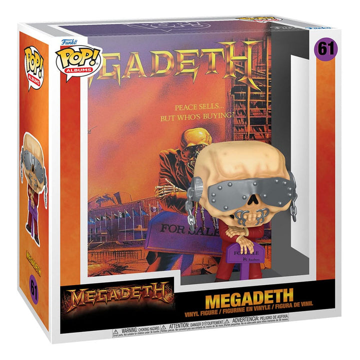 Megadeth PSBWB Albums POP Vinyl Figure 9 cm