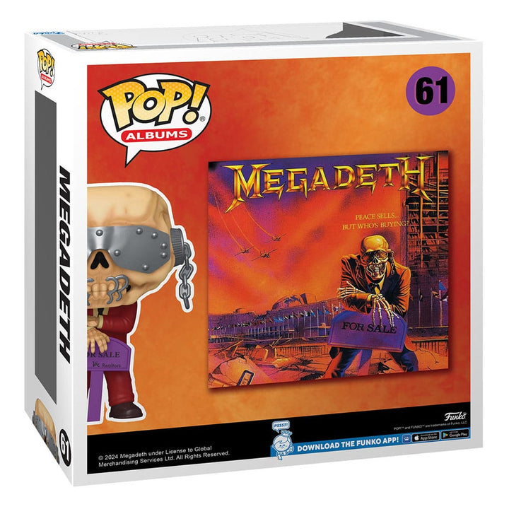 Megadeth PSBWB Albums POP Vinyl Figure 9 cm