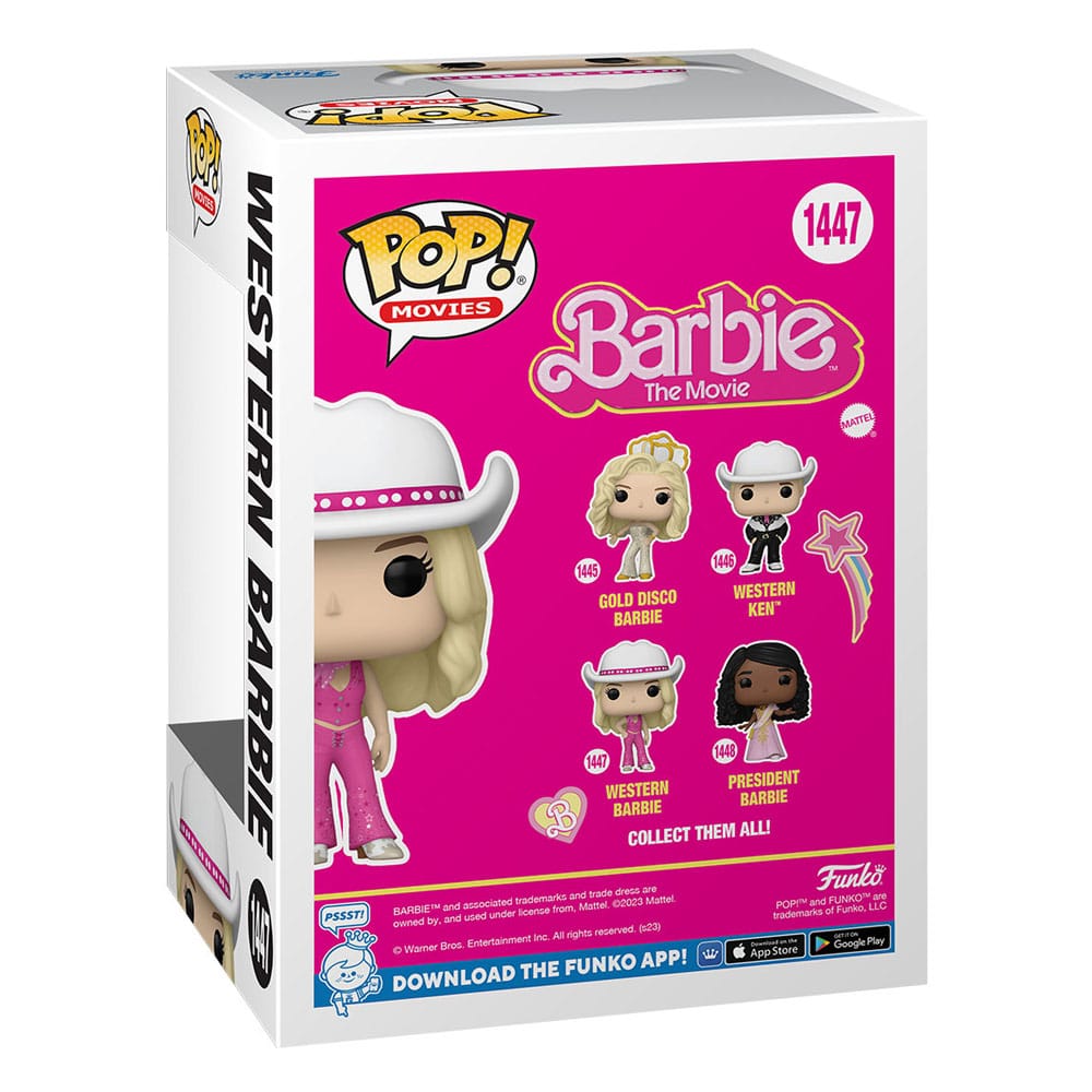 Western Barbie Funko POP! Movies Vinyl Figure