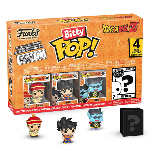 Gohan Dragon Ball Z Bitty Pop! Vinyl Figure 4-Pack (Series 1)