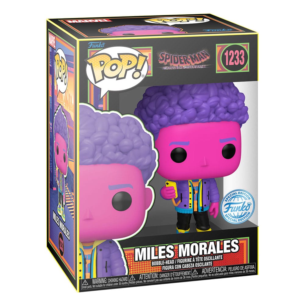 Miles Morales Marvel Spider-Man Across the Spider-Verse Funko POP! Vinyl Figure