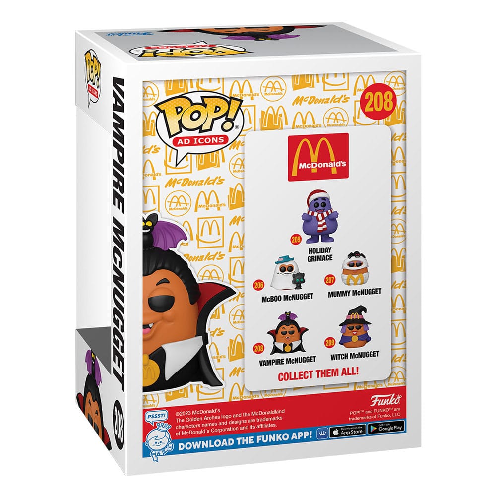 Vampire McNugget McDonalds Funko POP! Ad Icons Vinyl Figure