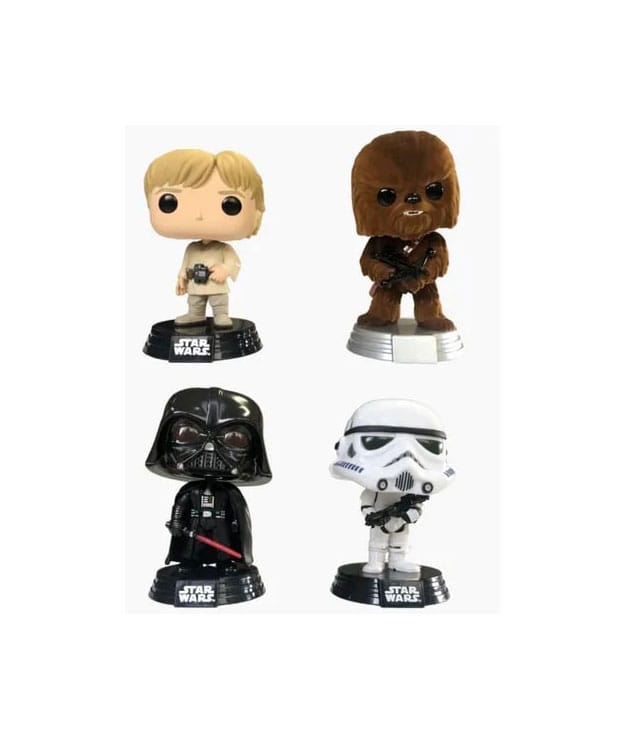 Funko New Classics Set Star Wars Funko POP Vinyl Figure 4 Pack