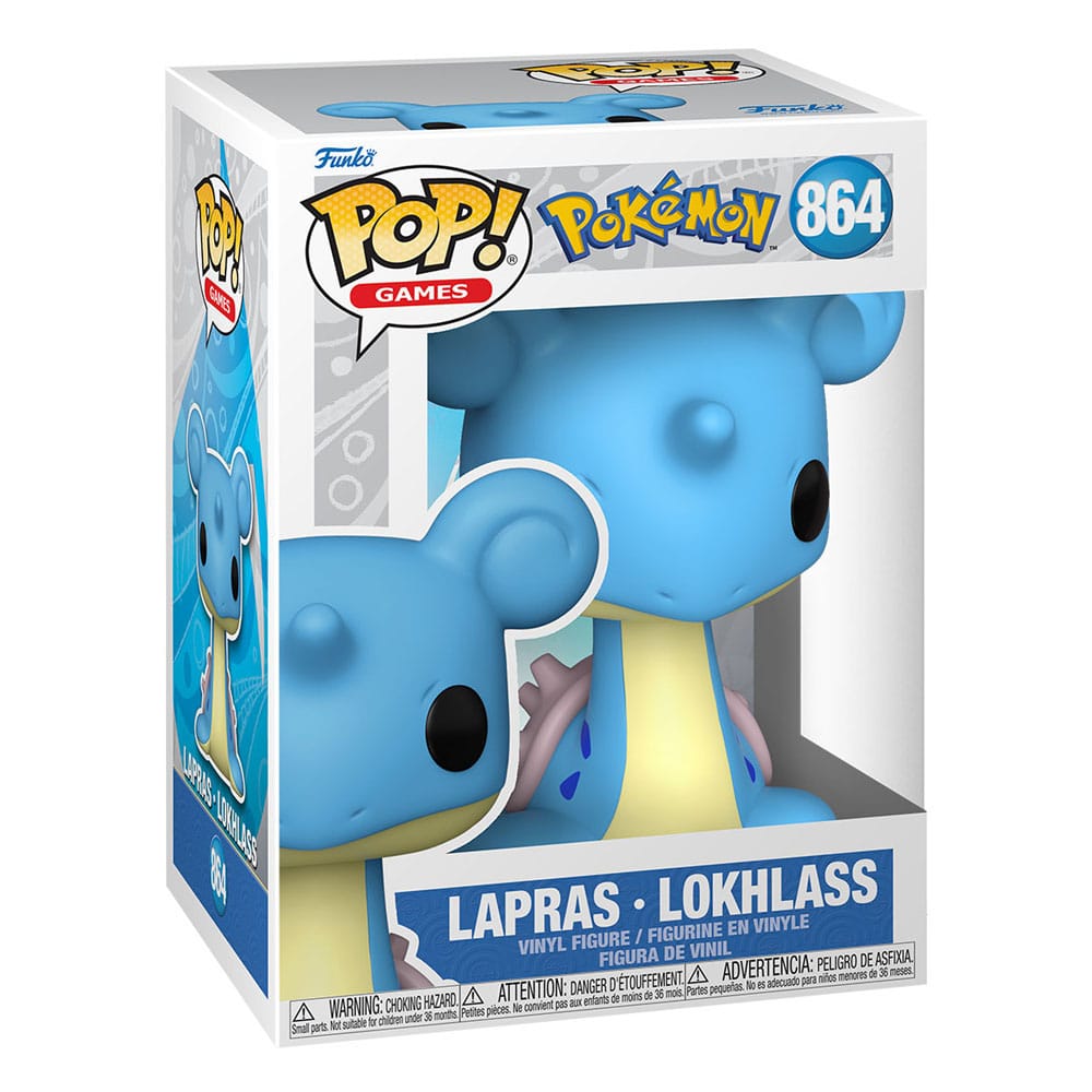 Lapras (EMEA) Pokemon Funko POP! Games Vinyl Figure