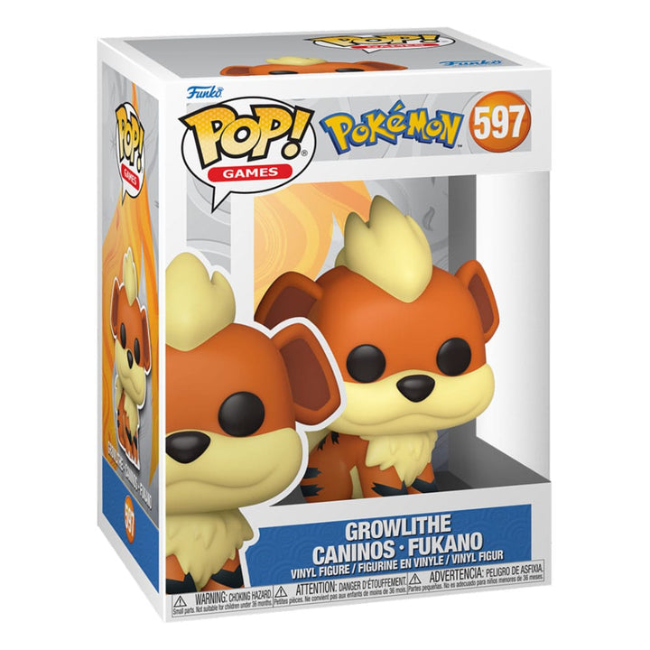 Growlithe (EMEA) Pokemon Funko POP! Games Vinyl Figure