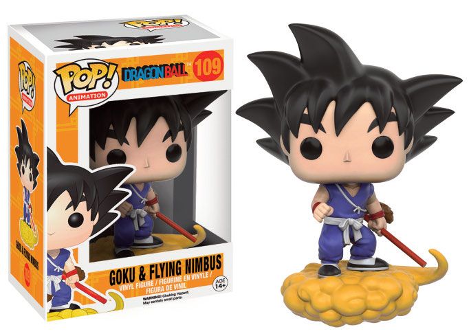 Funko Goku and Flying Nimbus Dragon Ball Z POP! Animation Vinyl Figure 9 cm