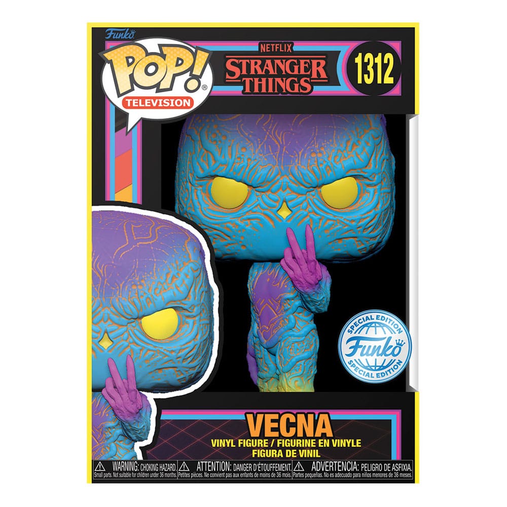 Vecna Stranger Things Funko POP! TV Vinyl Figure (BLKLT)