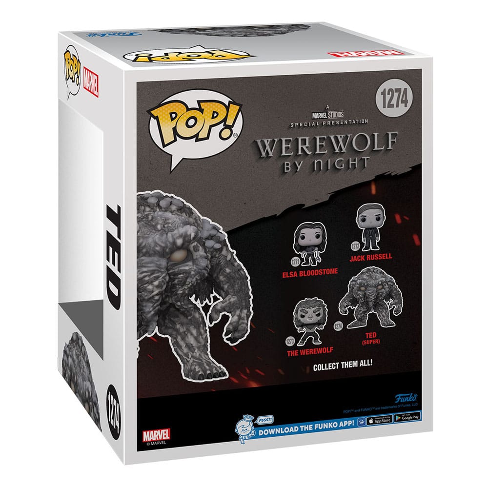 Man Thing Werewolf By Night Oversized Funko POP! Vinyl Figure