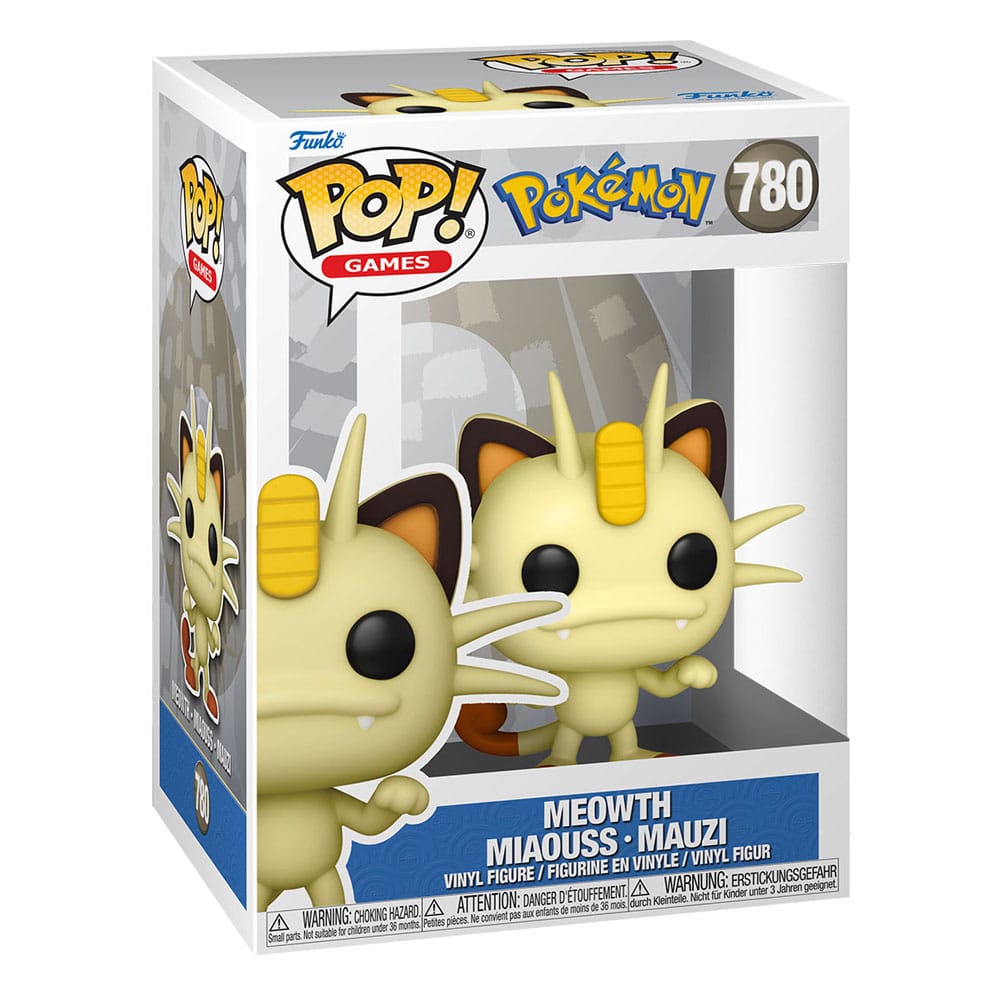 Meowth Pokemon Funko POP! Games Vinyl Figure