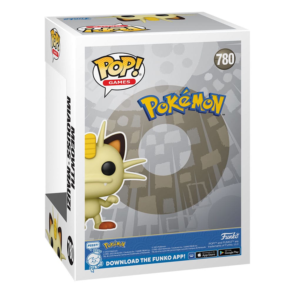 Meowth Pokemon Funko POP! Games Vinyl Figure