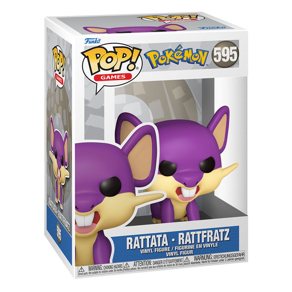 Rattata Pokemon Funko POP! Games Vinyl Figure