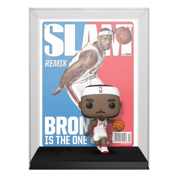 Funko LeBron James NBA Cover POP Basketball Vinyl Figure SLAM Magazine 9 cm