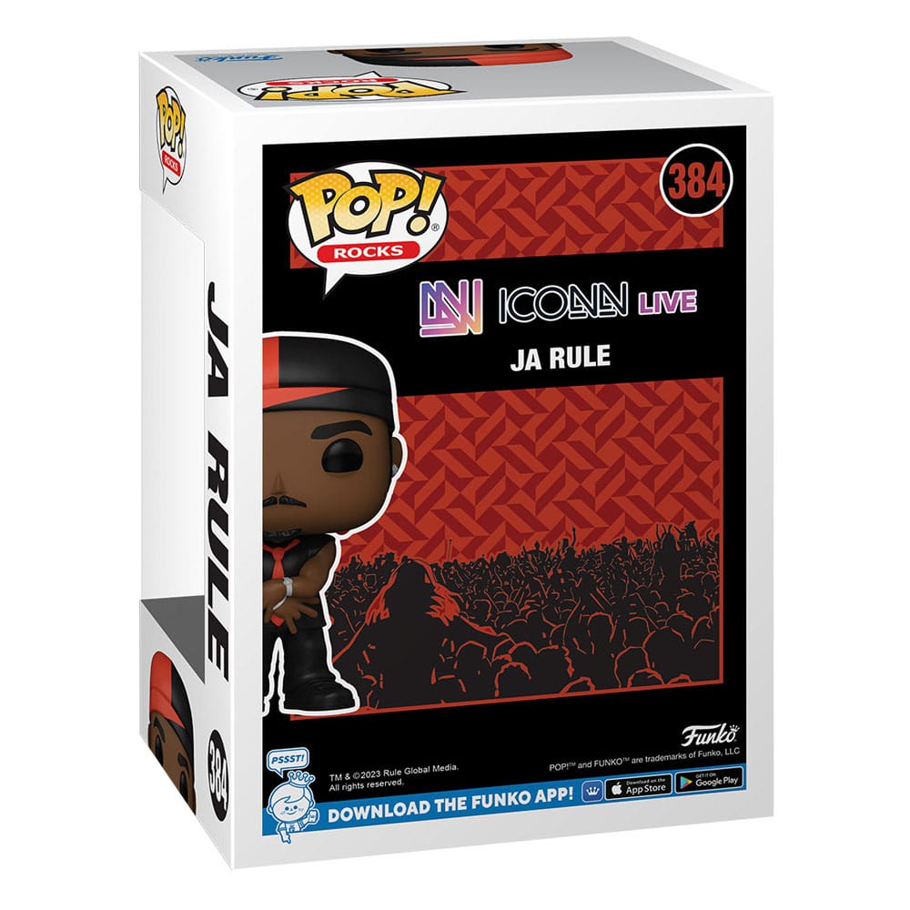 Ja Rule Icon Live Funko POP! Rocks Vinyl Figure