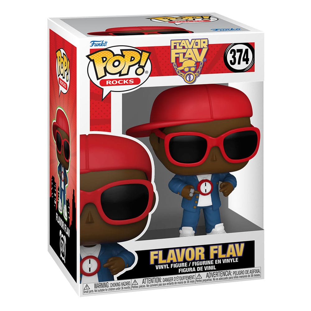 Flavor of Love Flavor Flav Funko POP! Rocks Vinyl Figure