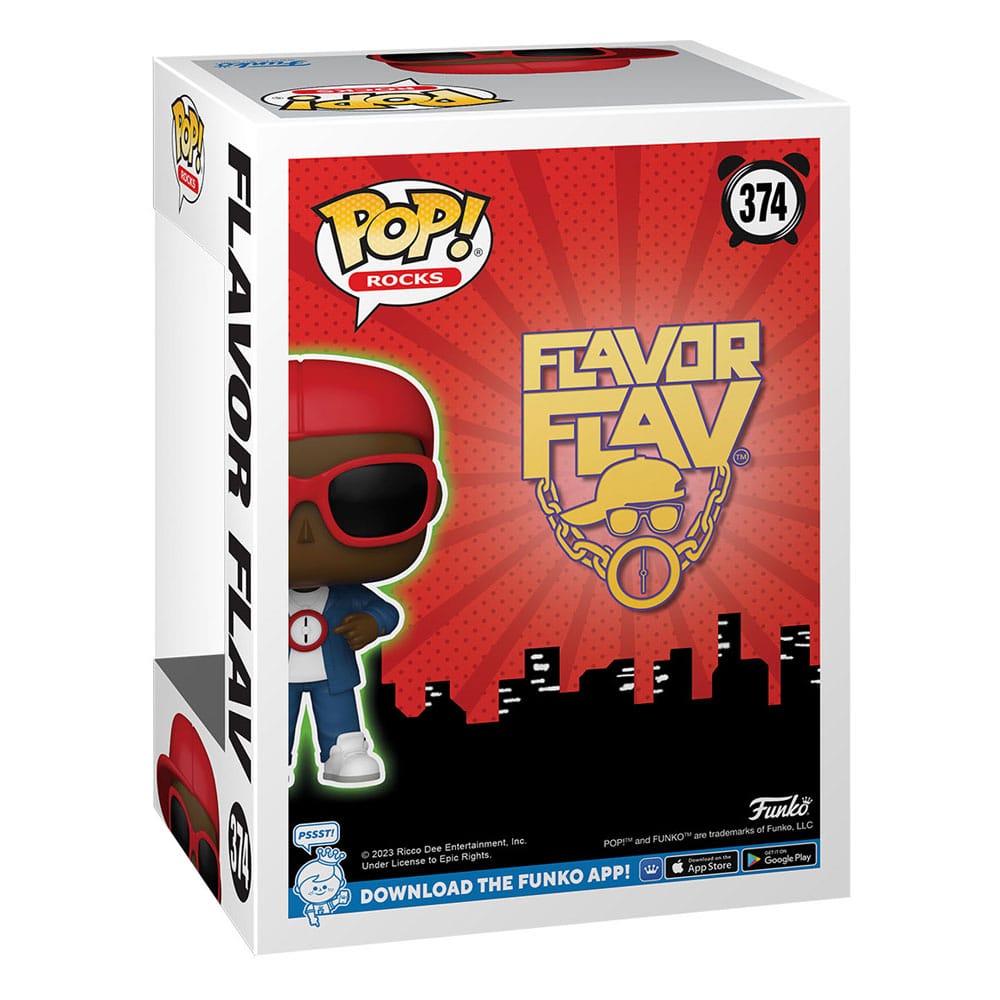 Flavor of Love Flavor Flav Funko POP! Rocks Vinyl Figure