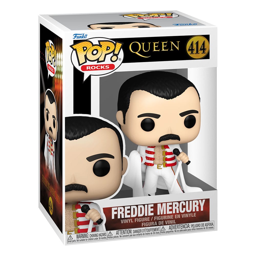 Freddie Mercury (with Cape) Queen Funko POP! Rocks Vinyl Figure