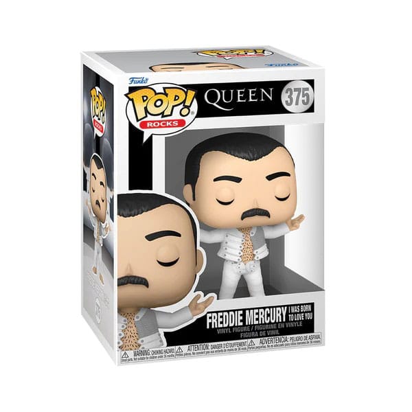 Freddie Mercury (I Was Born to Love You) Queen Funko POP! Rocks Vinyl Figure