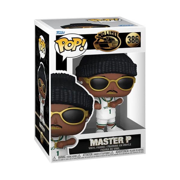 Master P No Limit Records Funko POP! Rocks Vinyl Figure