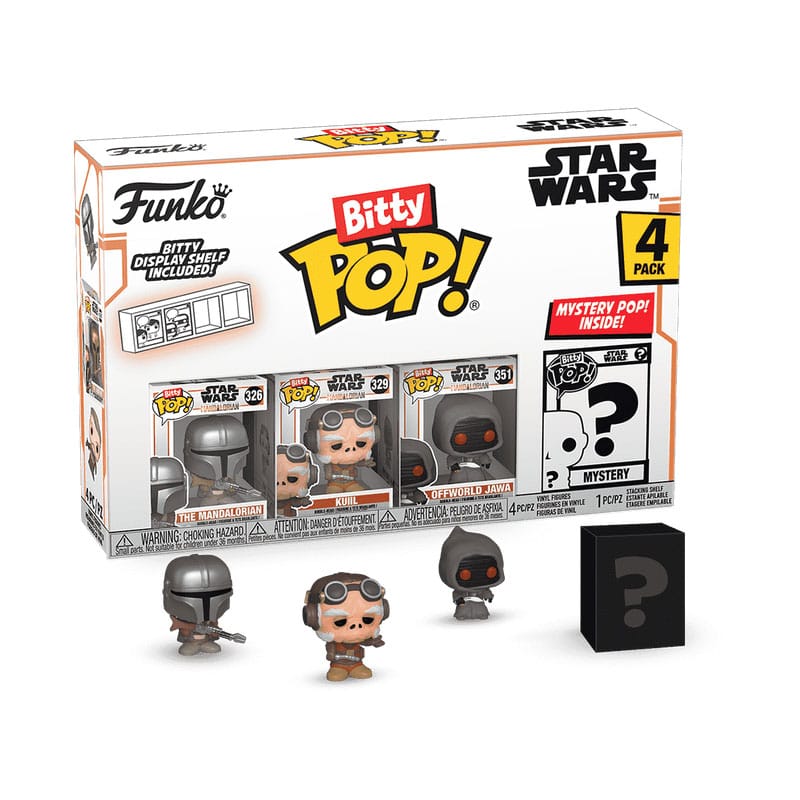 Mandalorian 2 Star Wars Mandalorian Funko Bitty POP! Vinyl Figure (4-Pack)