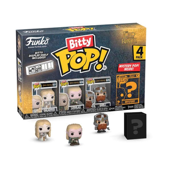Funko Galadriel The Lord of the Rings Bitty POP! Vinyl Figure 4 Pack 2,5 cm
