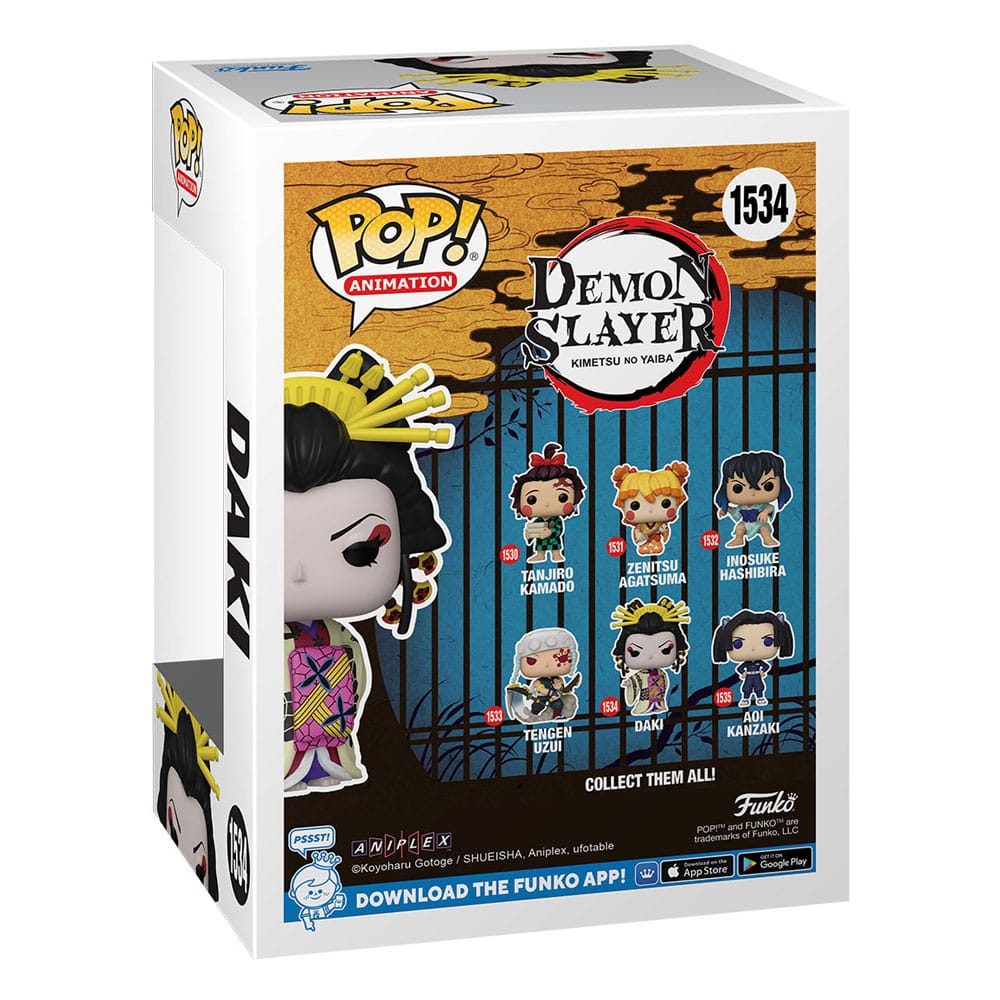 Daki Demon Slayer: Kimetsu no Yaiba POP! Animation Figure