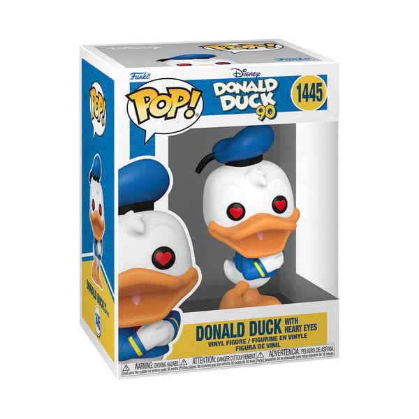 Donald Duck (Heart Eyes) Disney 90th Anniversary Funko POP! Vinyl Figure