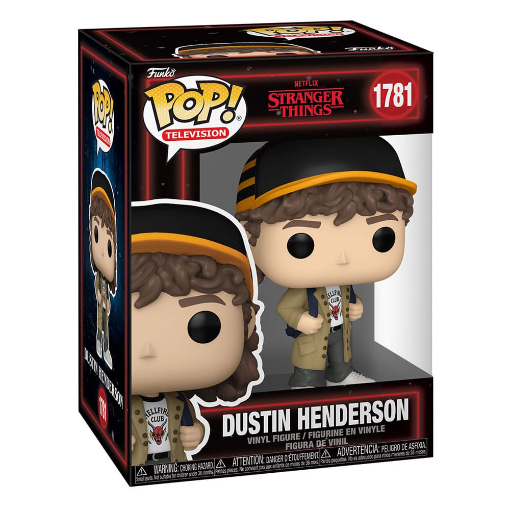 Dustin Henderson Stranger Things Season 5 Funko POP! Vinyl Figure