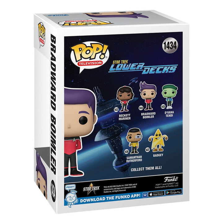 Bradward Star Trek Lower Decks Funko POP! TV Vinyl Figure